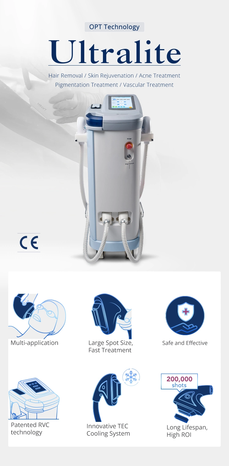 Gsd Multi Function Vertical IPL Device Fotofacial IPL Anti Acne Treatment Elight Machine Beauty Salon with Big Discount