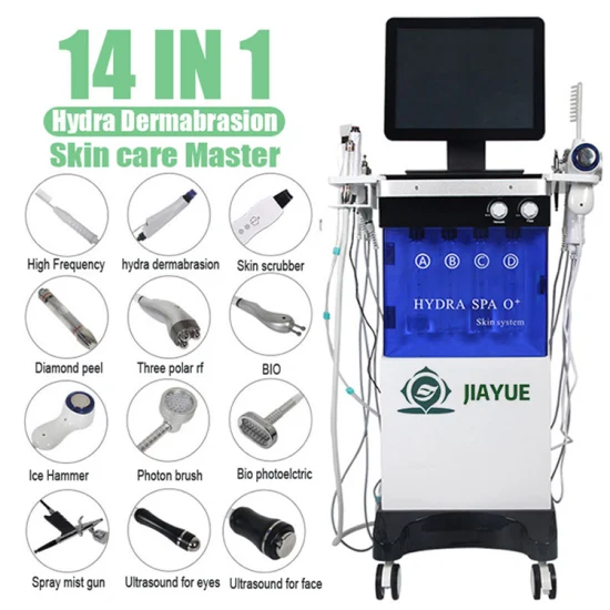 CE Multi Function Facial Skin Care Water Peel Hydra Dermabrasion Beauty Machine for SPA Use