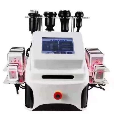 Portable 5 in 1 Lipolaser Lipocavitation Vacuum RF Radio Frequency for Body Slimming Cellulite Reduction