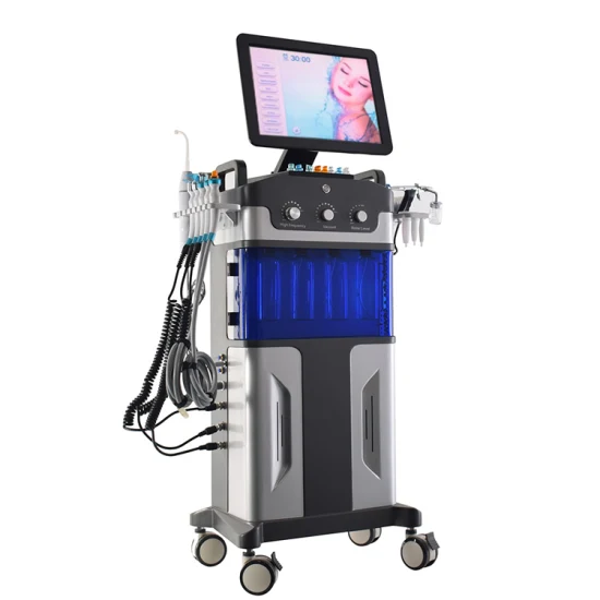 12 in 1 Multi-Function Hydra Faci Machine for Hydra Faci Magic Hydra Oxygen Facial SPA System Hydro Beauty Equipment