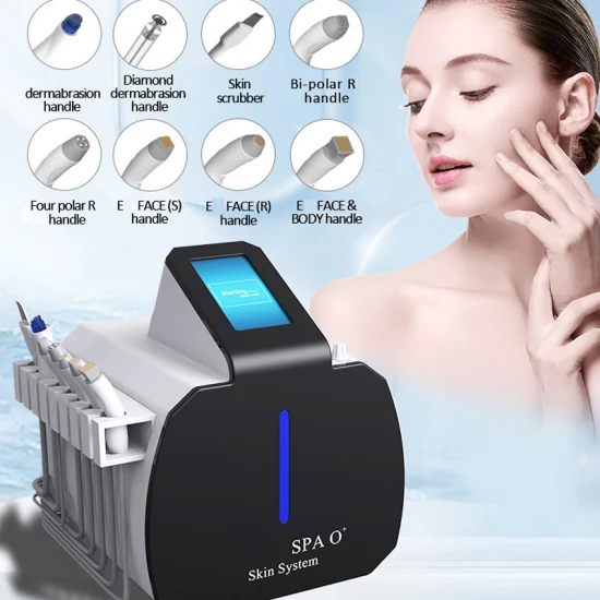 8 in 1 Beauty Hidrafacial Care Hydra Dermabrasion Hydrofaci Multifunction Aqua Facial Cleaning Hydro Microdermabrasion Machine