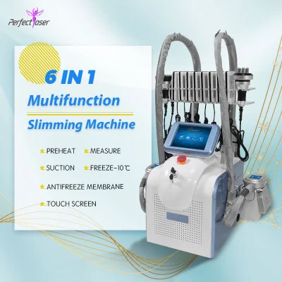 6in1 Multifunction Cryolipolysis Slimming 360 Cryotherapy Fat Body Machine