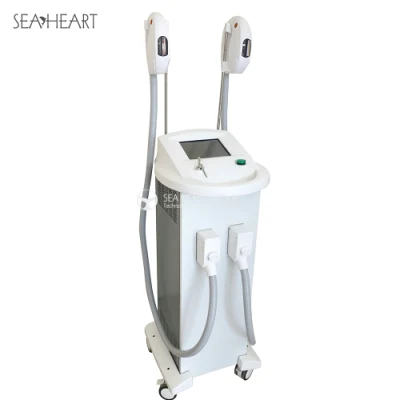 Sea Heart New Arrival Two Handles IPL Laser Hair Removal Machine